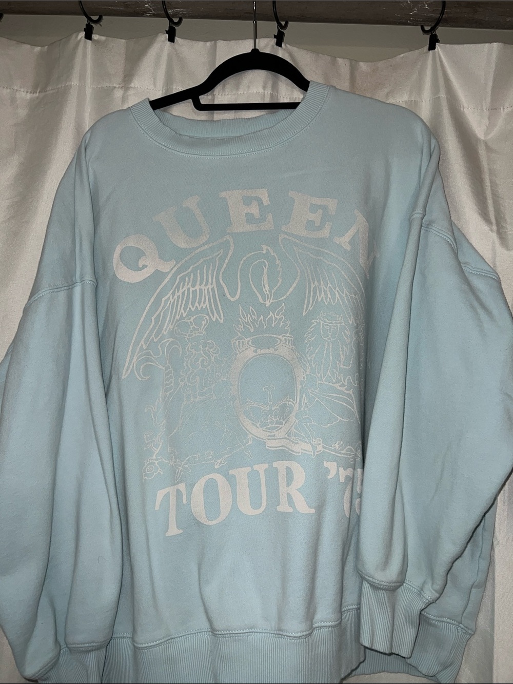 American Eagle Outfitters Light Blue Crewneck Sweatshirt